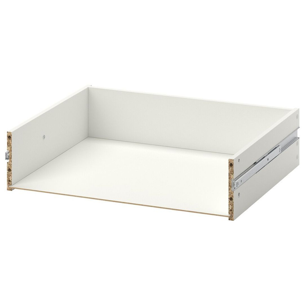 Ящик без фронтальной панели IKEA HJALPA ХЭЛПА 80x55см белый #1