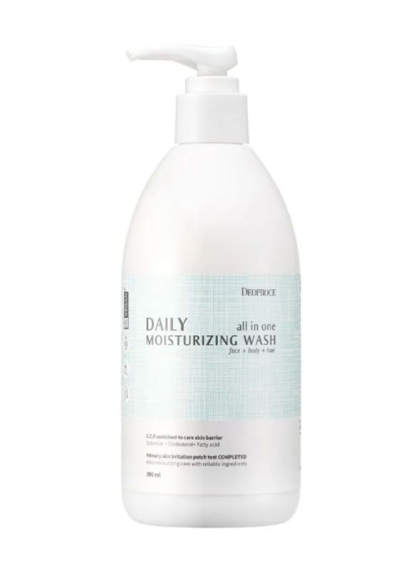 DEOPROCE/Пенка DEOPROCE DAILY ALL IN ONE MOISTURIZING WASH 390ml #1