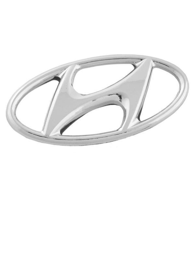 Эмблема Hyundai 98x50мм #1