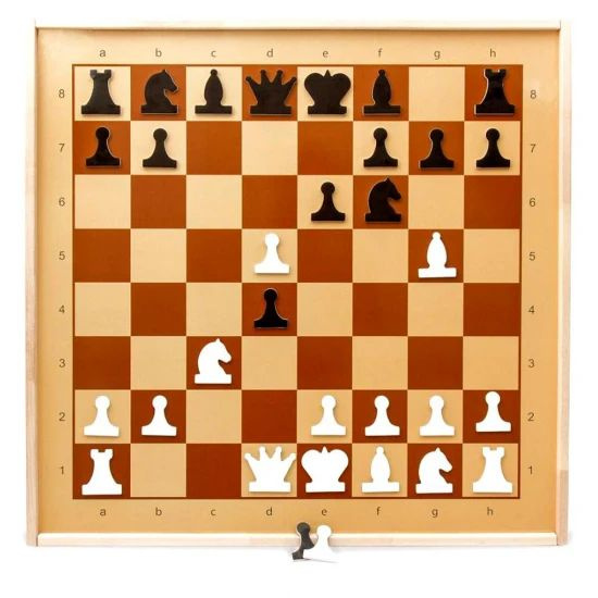 Игра настенная дерево, металл Шахматы магнитные демонстрационные 0, 1 шт. в заказе  #1