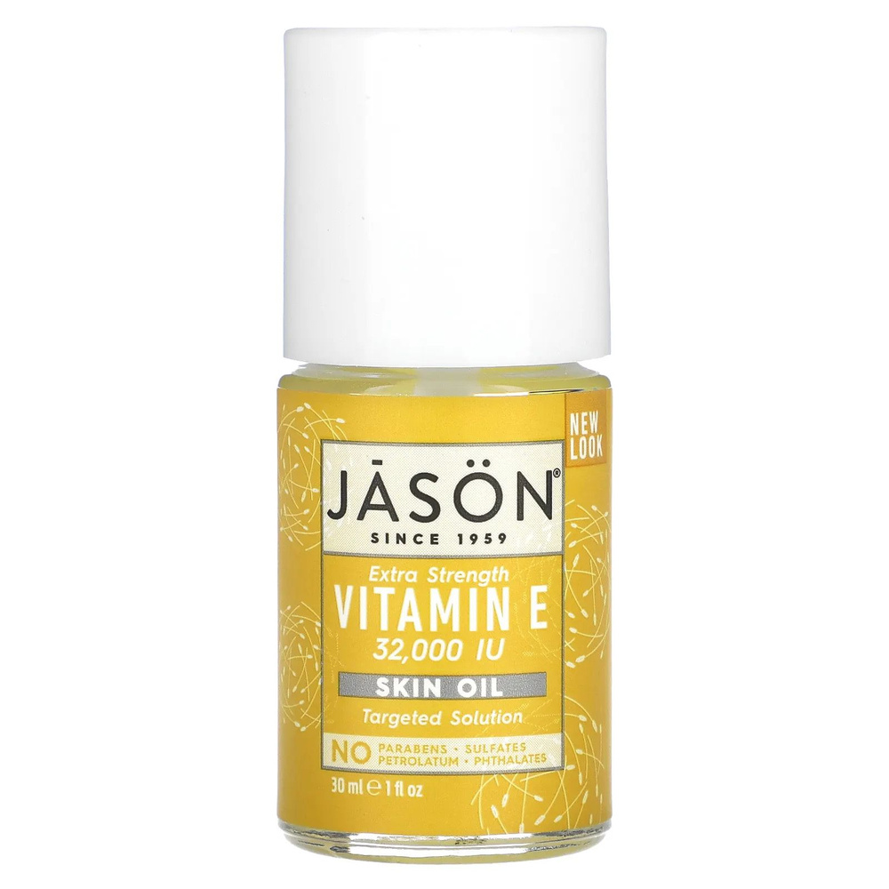 Jason Natural, масло для ухода за кожей с витамином Е, 32 000 МЕ, 30 мл  #1