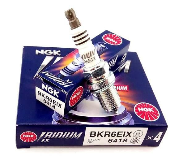 Комплект свечей зажигания NGK 6418 BKR6EIX - купить по выгодным ценам в ...