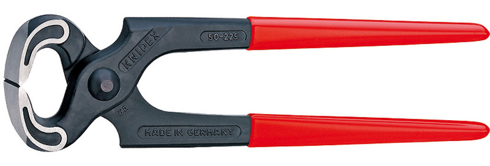 Кусачки торцевые плотницкие, 160 мм, фосфатированные, обливные ручки KN-5001160  #1