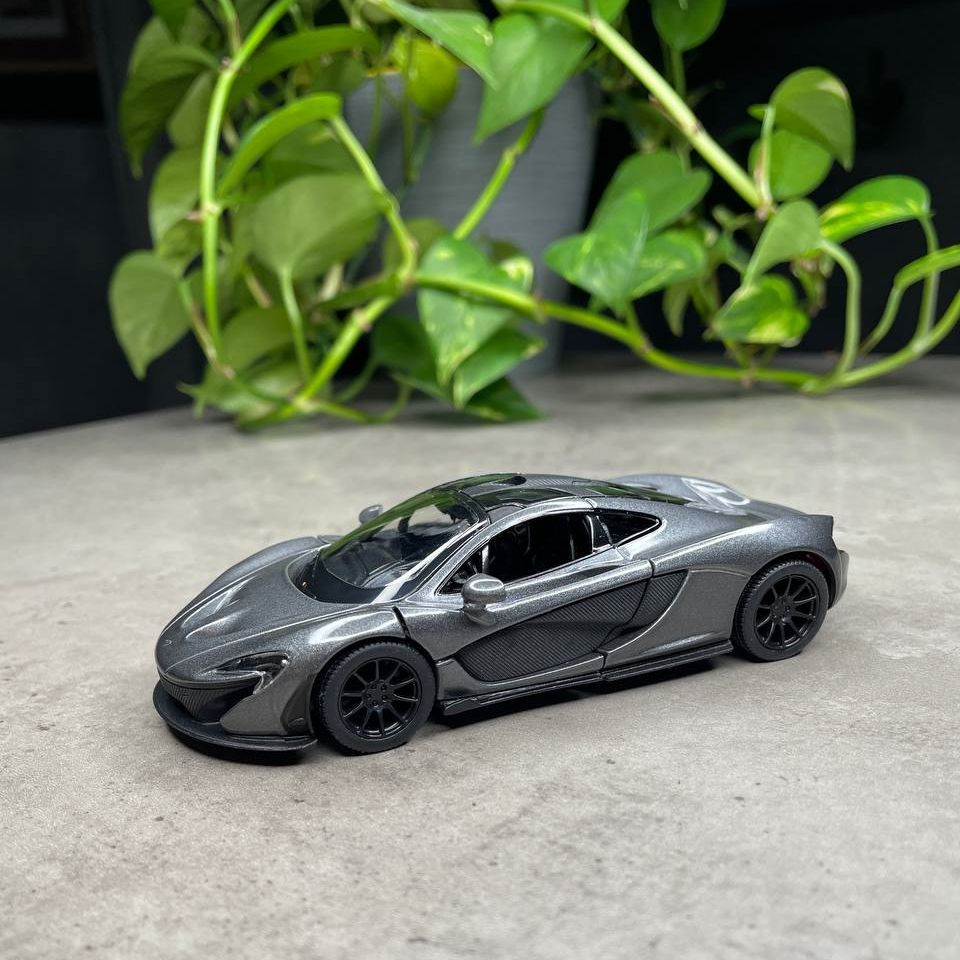 Машинка металлическая Макларен П1 McLaren P1 Kinsmart 1:36 5393DKT инерционная, цвет Серый  #1