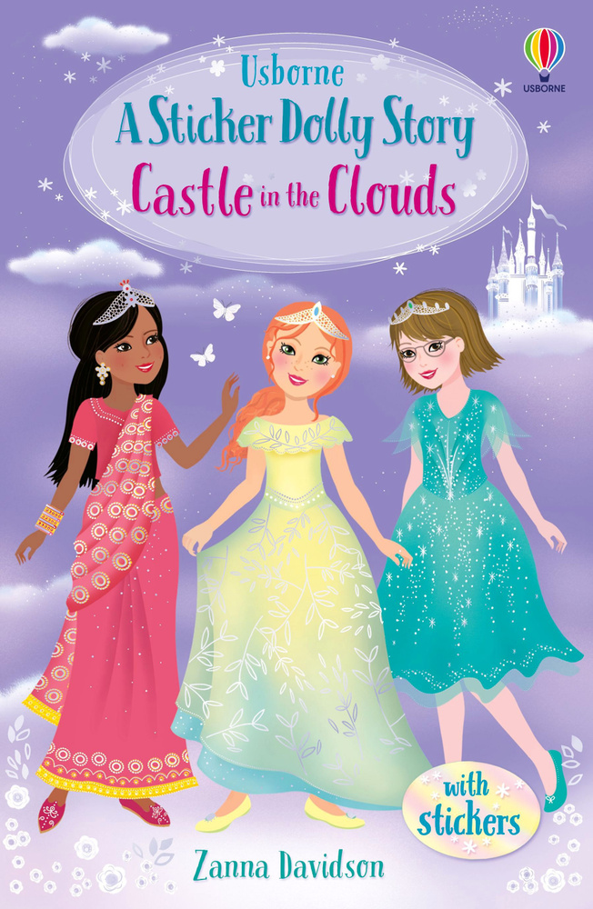 Sticker Dolly Story. Castle in the Clouds / Книга на Английском | Davidson Zanna #1