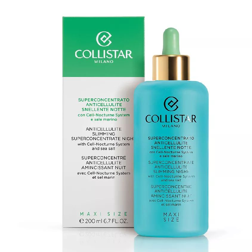 COLLISTAR Антицеллюлитное ночное средство Slimming Superconcentrate, 200 мл.  #1