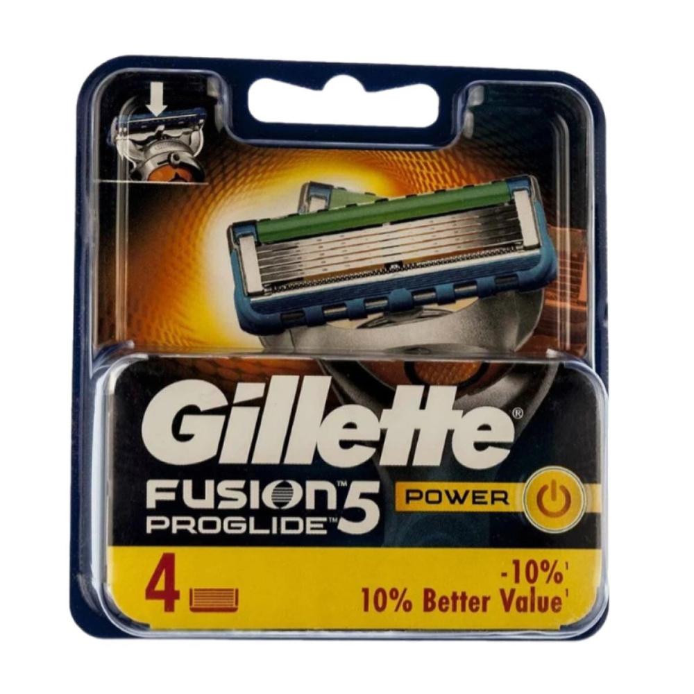 Сменные кассеты Gillette Fusion ProGlide Power, 4шт #1