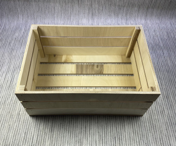 Ящик деревянный для инструментов, ПЕТРОГРАДЪ, модель 3, 650мм*240мм