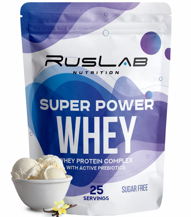 Super Power RUSLABNUTRITION Whey.