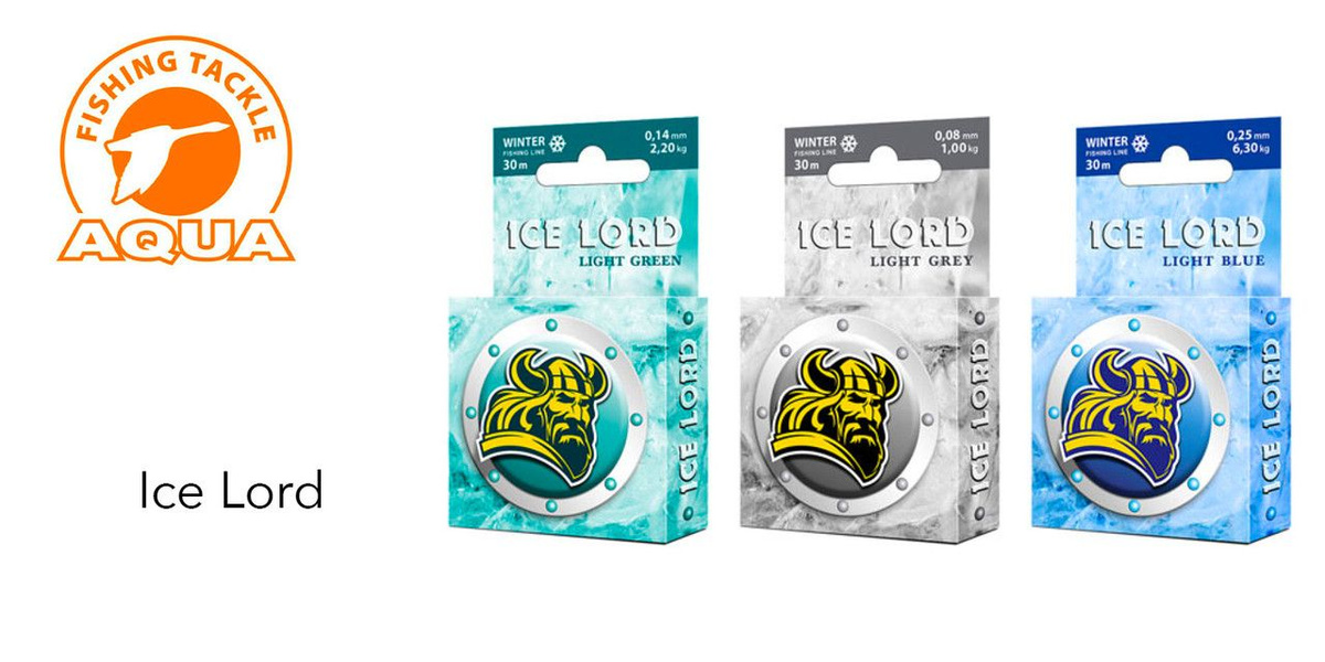 зимняя леска Ice Lord от Aqua