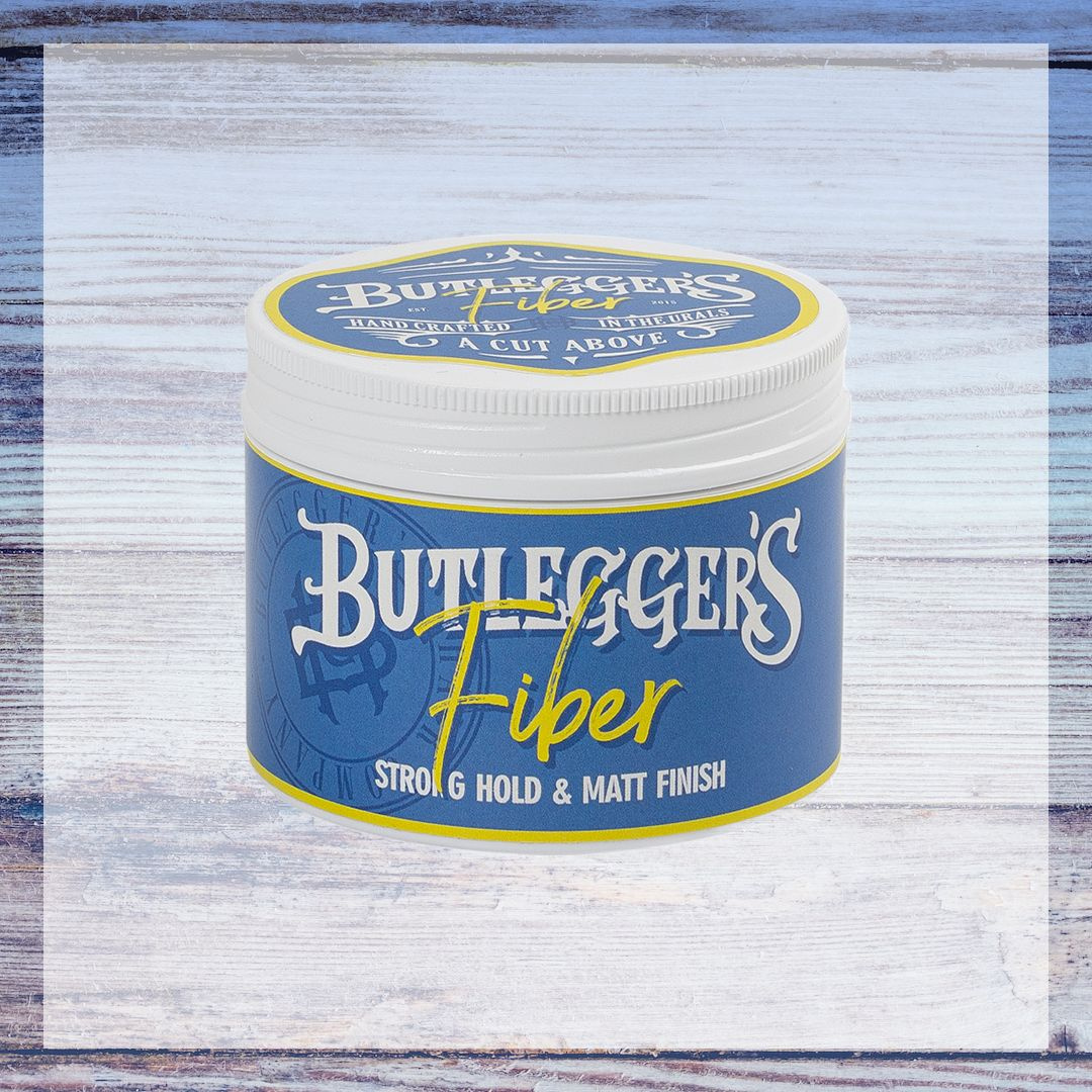 Паста файбер от бренда Butlegger’s имеет водную основу, а значит легко смывается и не требует специальных шампуней для этого!