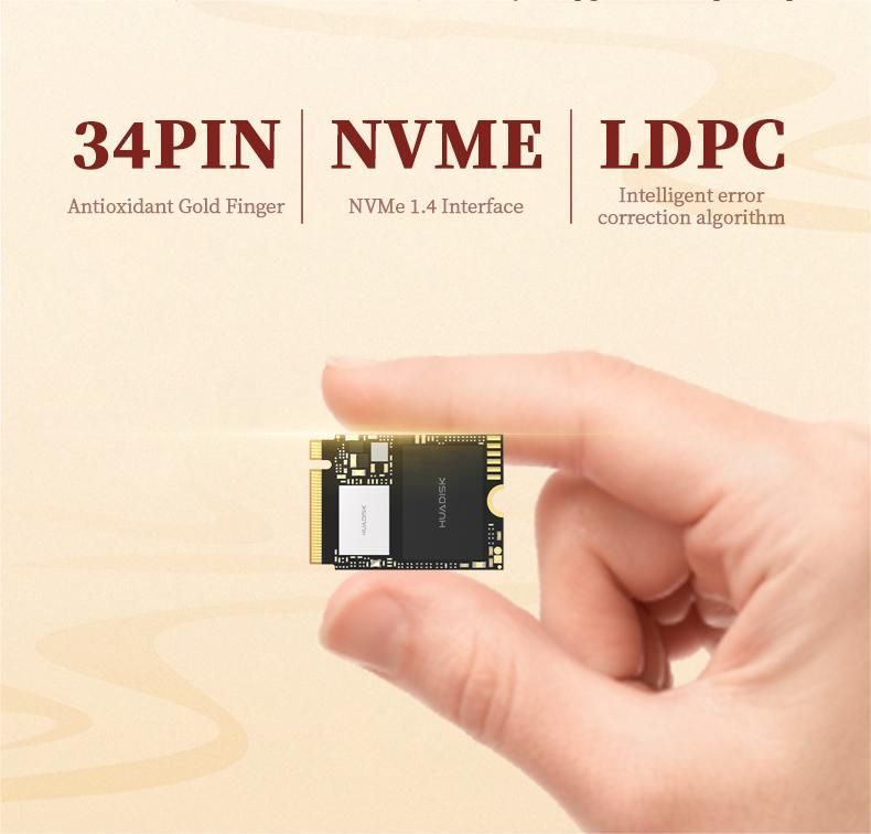 1 ТБ Внутренний SSD-диск HUADISK NVMe M2 SSD 2230 PCIe4.0 (HYV1TBX4 ...