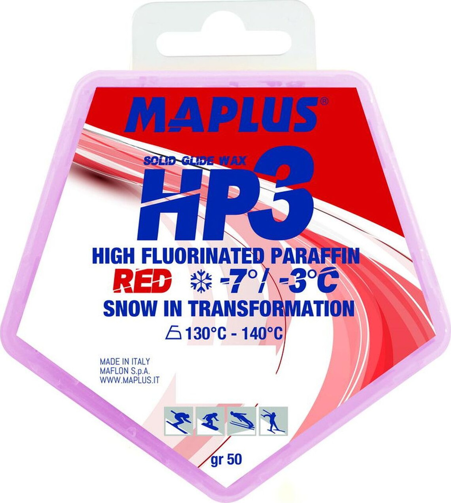 Высокофторовый парафин Maplus HP3 Red, 50 г #1