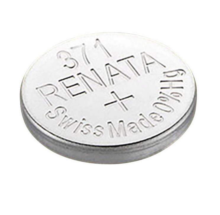 Renata Батарейка 370, 371 (SR69, SR920), Серебряно-цинковый тип, 1,5 В, 1 шт  #1
