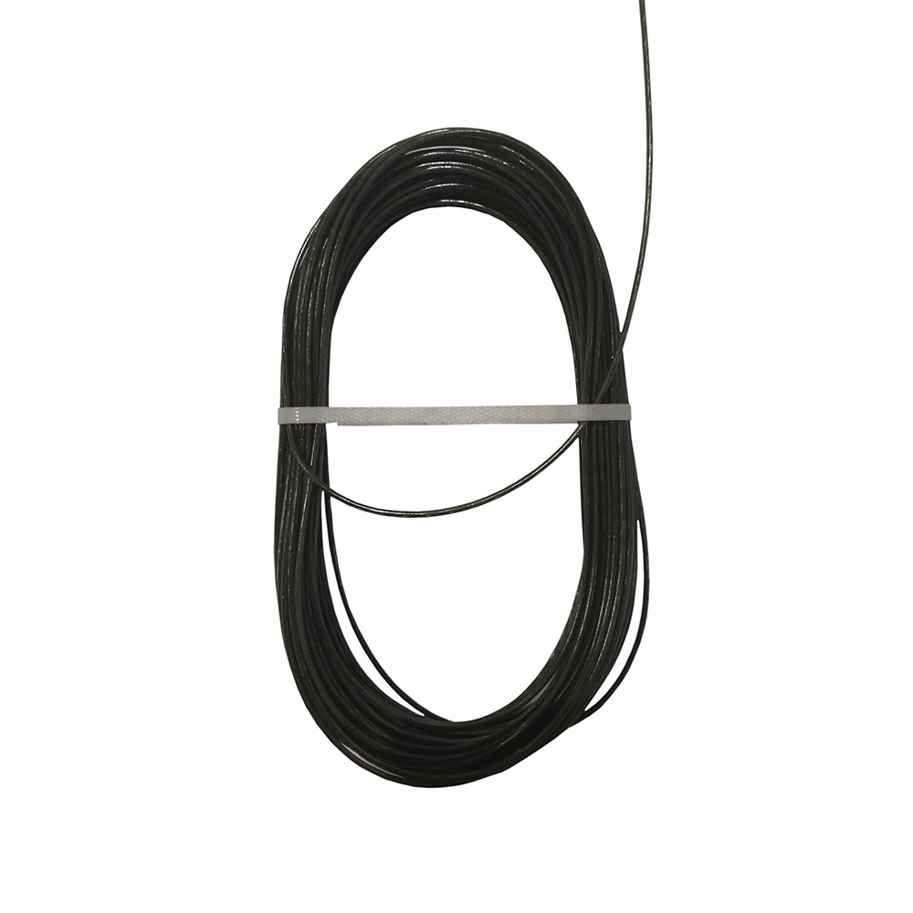 Шнур хозяйственный армиров.с полимерным покрытием 2.0 мм черный 20м  #1