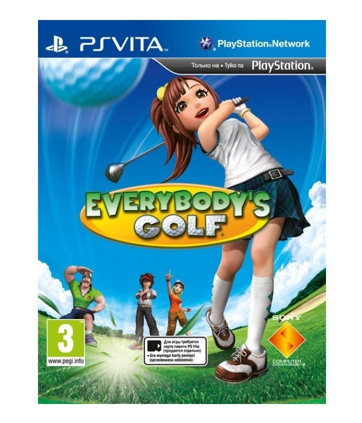 Игра Everybody's Golf (PlayStation Vita, Английская версия) #1