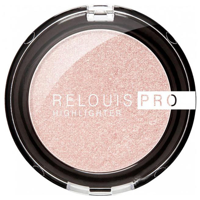 Relouis Pro highlighter Хайлайтер компактный, тон 01 Pearl, 4 г #1