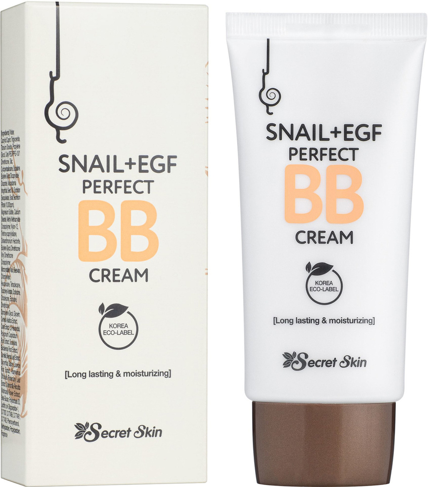 Secret Skin Snail + EGF Perfect BB Cream ББ крем для лица с экстрактом улитки и фактором роста EGF (50мл.) #1