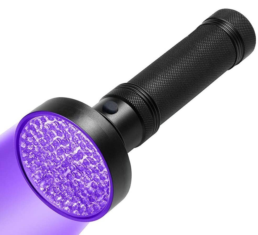 Ультрафиолетовая лампа-детектор фонарик со 100 LED-светодиодами ZOOWELL Pet U100  #1