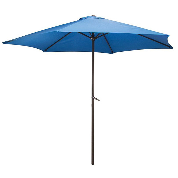 Зонт садовый Ecos Sun GU-01 без крестообразного основания, синий  #1