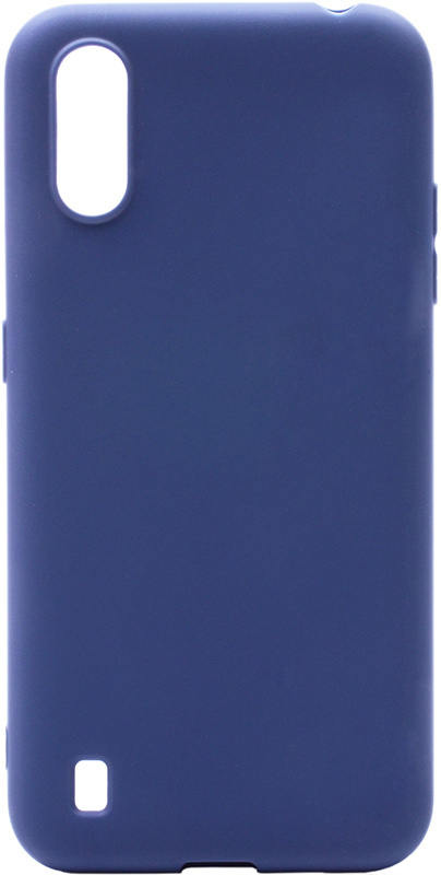 RE:PA Чехол Soft Sense для Samsung Galaxy A01 синий #1