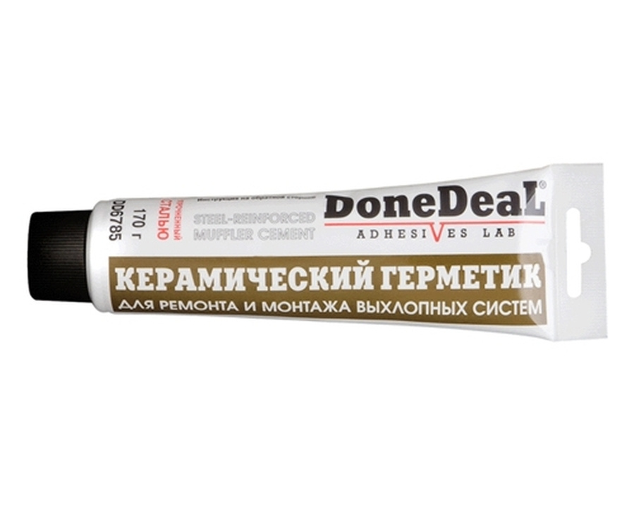 Герметик DoneDeal DD6785 керамический для ремонта и монтажа выхлопных систем, 170гр  #1