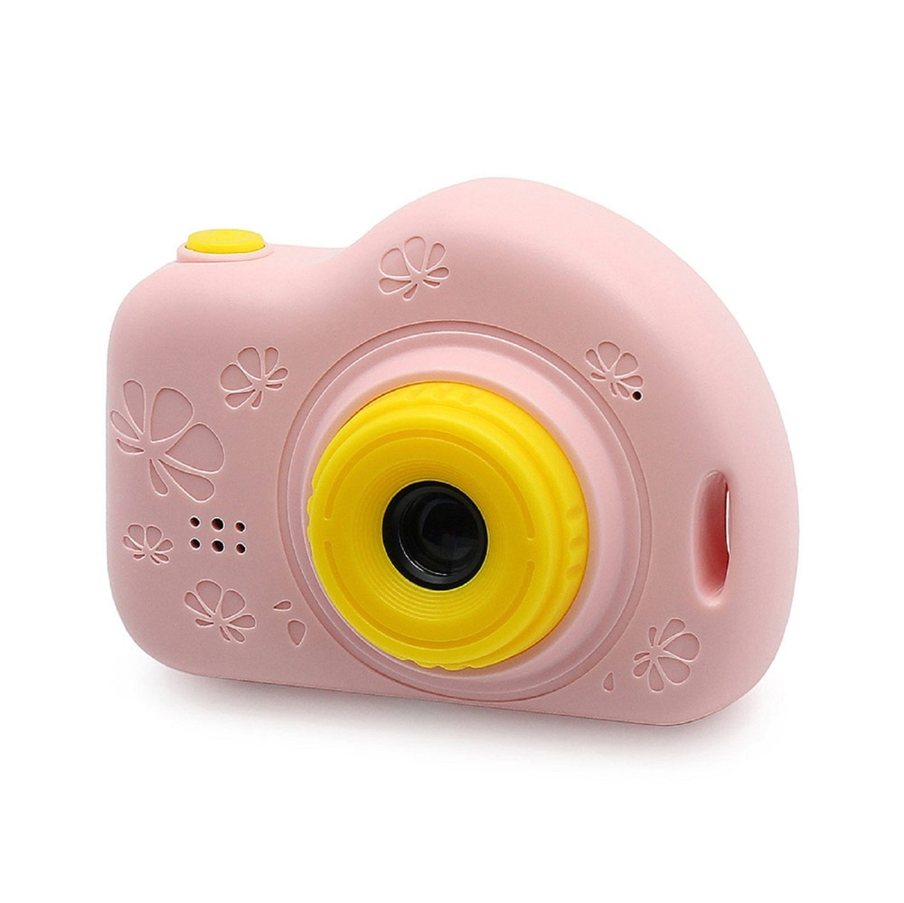 Фотоаппарат Children's fun camera C2 (microSD/USB/85х43х55mm) розовый #1