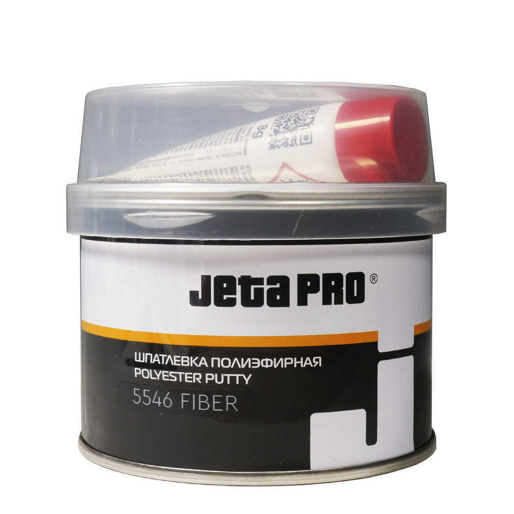 Шпатлевка наполняющая со стекловолокном + отвердитель Jeta Pro Fiber, светло-зелёная, 0,25+0,008  #1