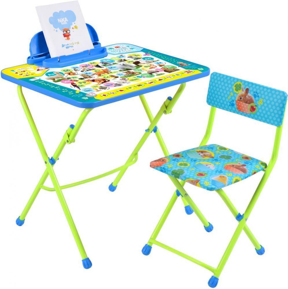 Набор Мебели детской Пушистая азбука стол+пенал+стул винил  #1