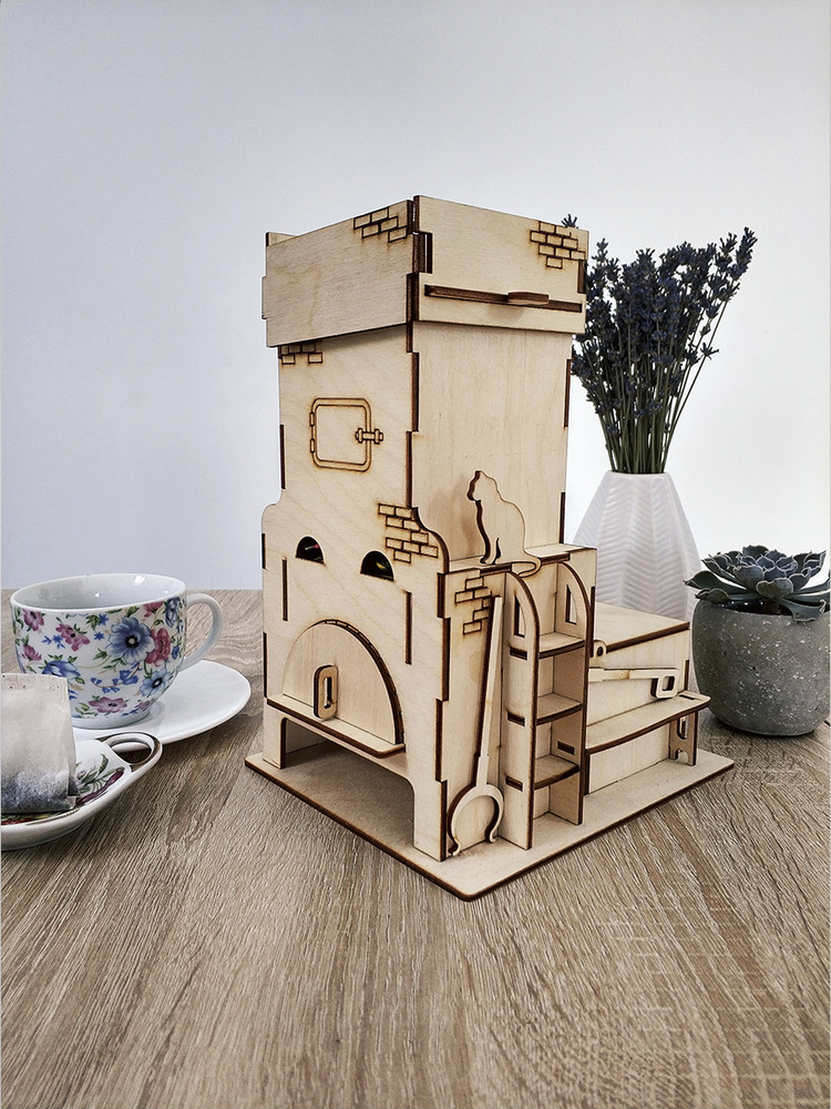 Woodcarver Чайный домик, 15х17х24 см #1