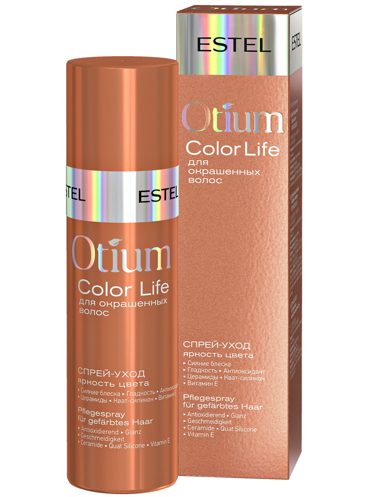 ESTEL PROFESSIONAL Спрей-уход OTIUM COLOR LIFE для окрашенных волос "Яркость цвета" 100 мл  #1