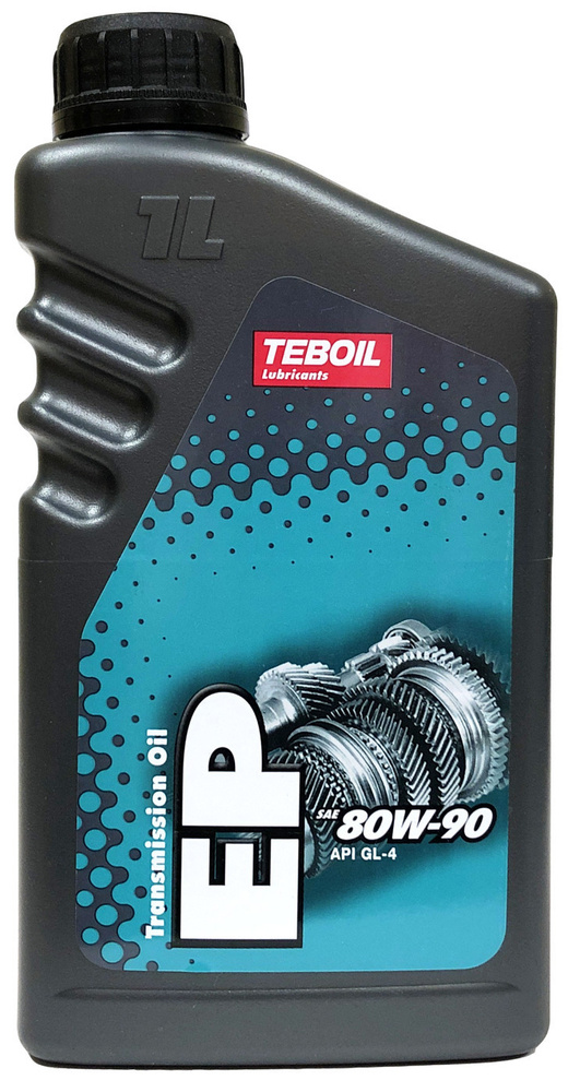 Масло трансмиссионное TEBOIL EP, SAE 80W-90, API GL-4, минеральное, 1л  #1