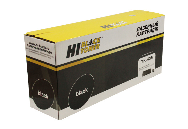 Тонер-картридж лазерный Hi-Black TK-435 для Kyocera TASKalfa 180/181/220/221, черный  #1
