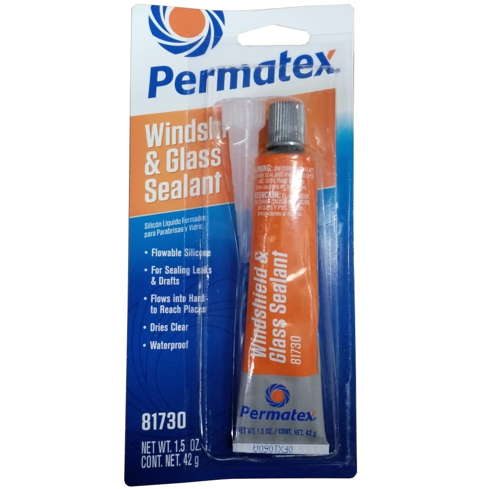 Клей герметик Permatex для стекол и фар, туба, 42 г. #1