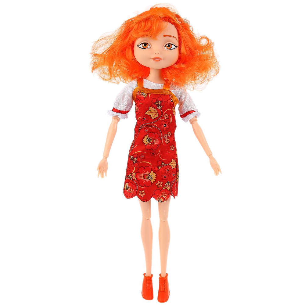 Кукла Царевны Варвара ,4 аксессуара: заколки и красивые яркие цветные косички 280617  #1