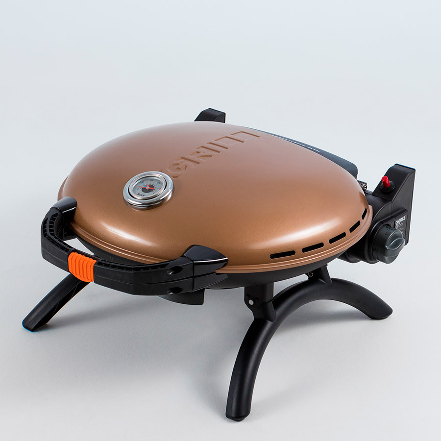 Газовый гриль O-GRILL 700T bicolor black-gold + адаптер А #1