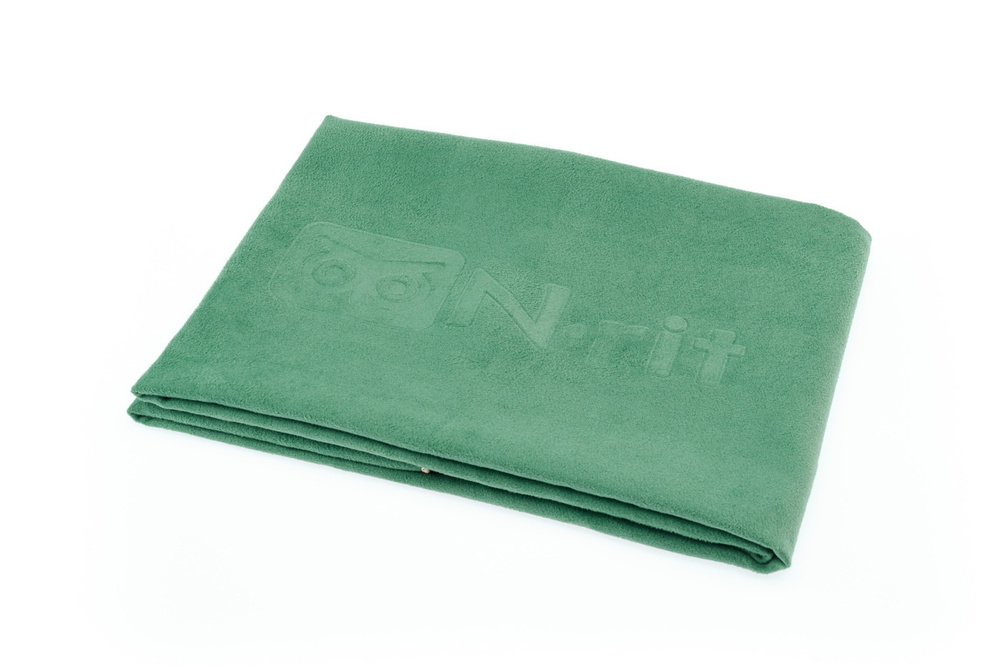 Полотенце спортивное N-rit Super DRY TOWEL р.L зеленый #1