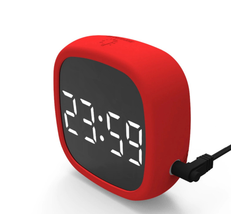 Многофункциональные электронные часы будильник A157-809 с крупными цифрами громким звуком встроенным #1