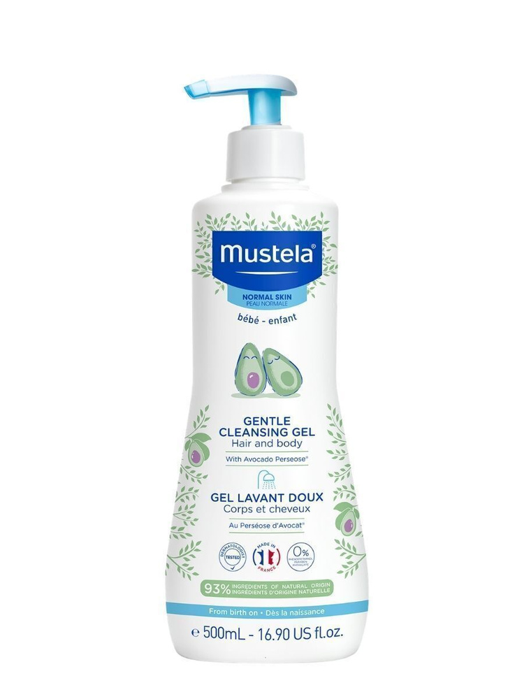 Mustela Средство для душа, гель, 500 мл #1