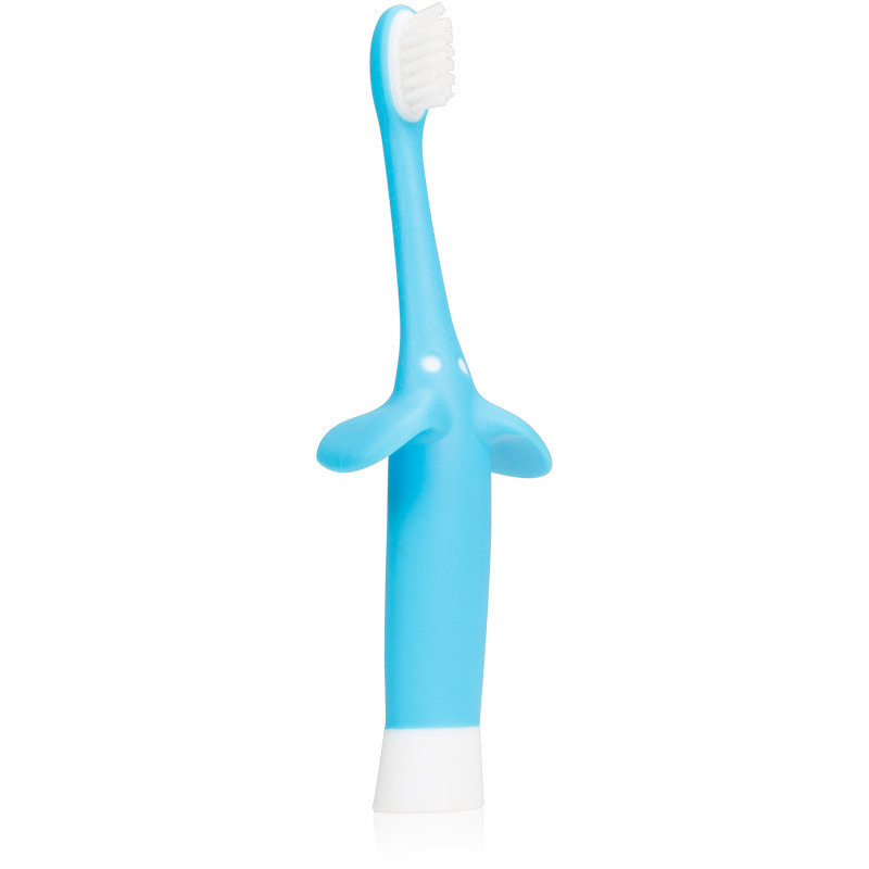 Dr. Brown's зубная щётка для малыша Синий Слоник #1