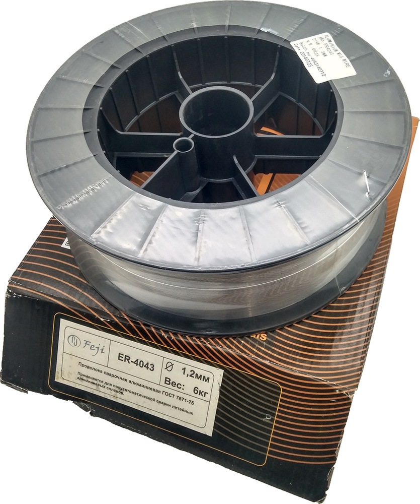 Проволока Feji ER-4043 (AISi5) ф1.2мм кассета 6 кг #1