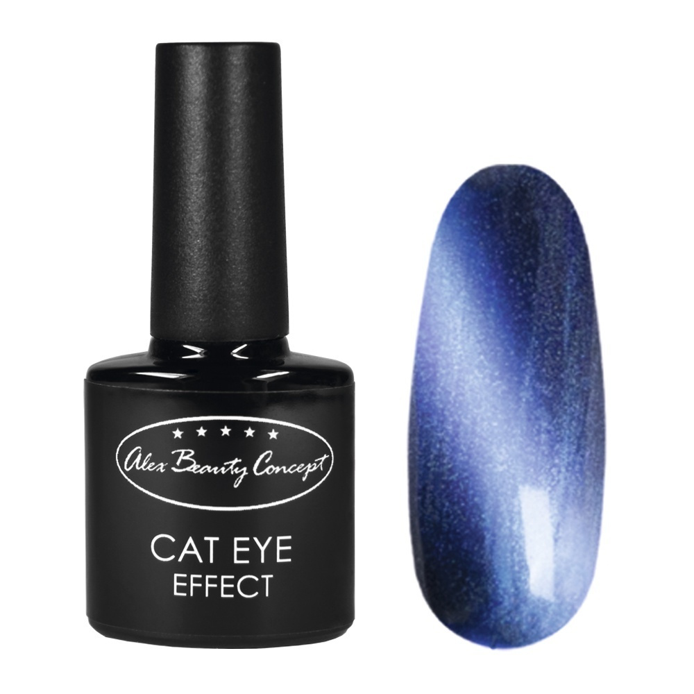 Alex Beauty Concept Гель-лак для ногтей CAT EYE EFFECT, 7.5 мл, синий электрик  #1
