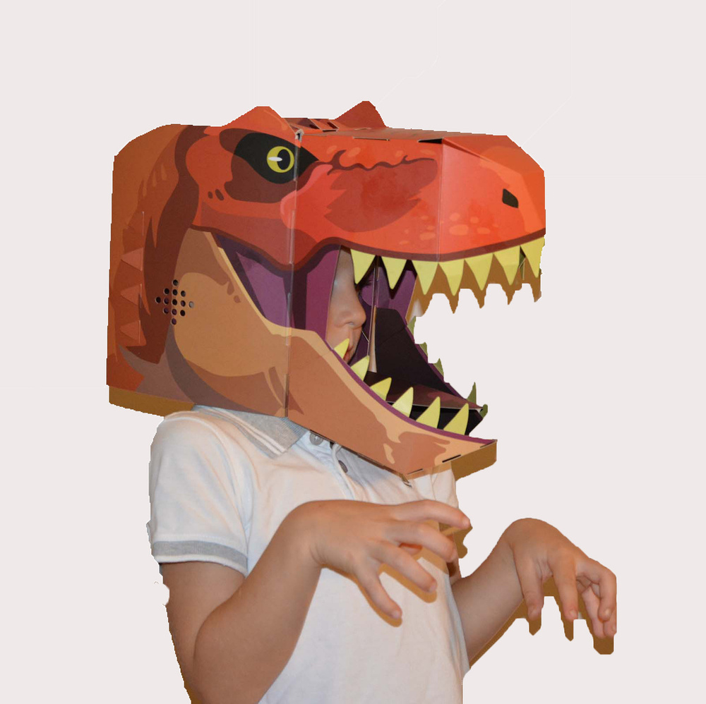 3D Маска  Тиранозавр. Уцененный товар #1