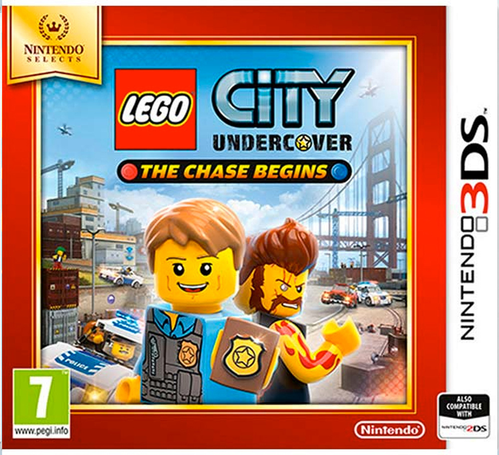Игра LEGO City Undercover: The Chase Begins (Nintendo 3DS Языки: Английский/Русский/Французский/Испанский/Немецкий/Итальянский/Нидерландский/Португальский/Норвежский) #1