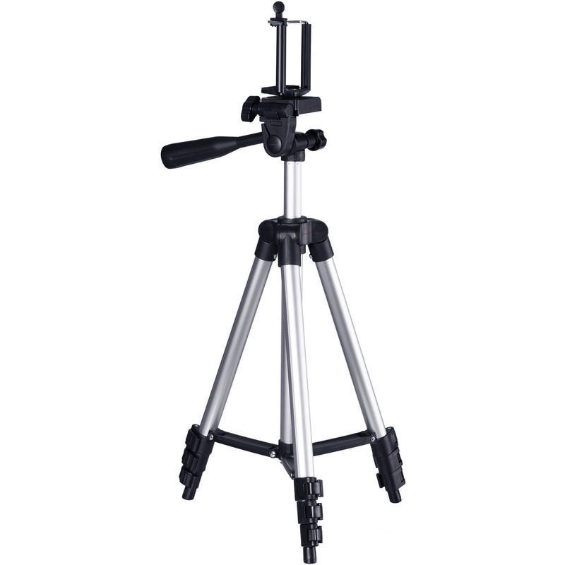 Штатив iNeez Tripod 3110 Aluminium 1m,серебристый с черным #1