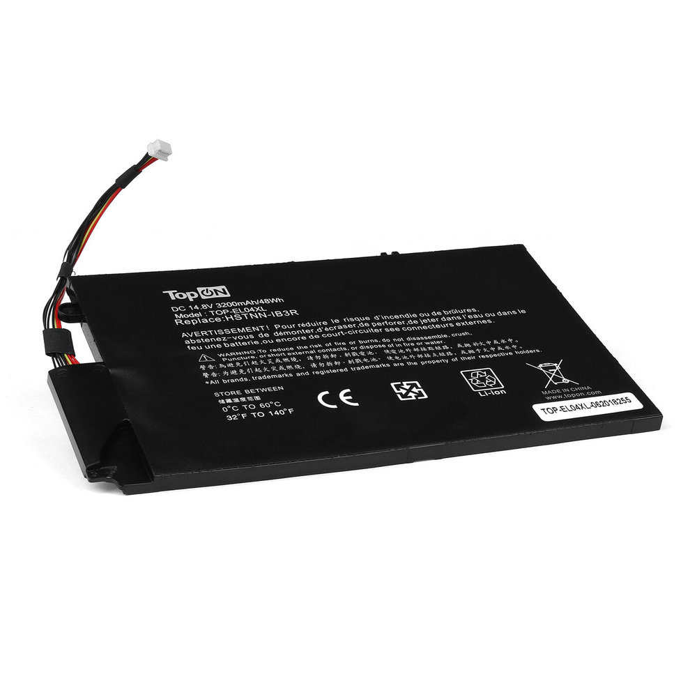 Аккумулятор для ноутбука HP TouchSmart 4, Envy 1000, 4-1000 Series (14.8V, 3200mAh, 48Wh). PN: HSTNN-UB3R, #1