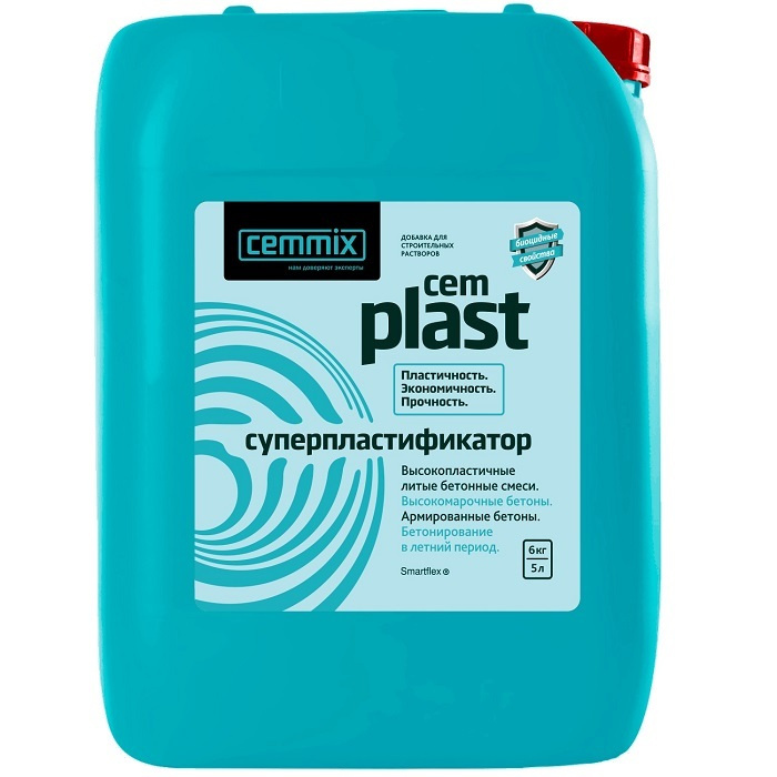 Супер-пластификатор CemPlast, 5 литр #1