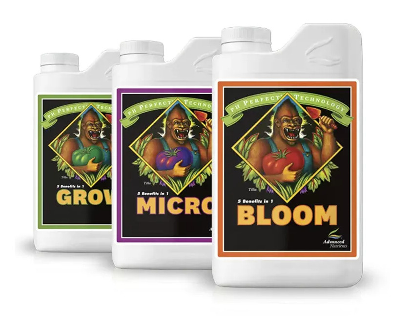 Комплект удобрений Advanced Nutrients pH Perfect Grow Micro Bloom по 500 мл (0,5 л) из 3-х штук  #1