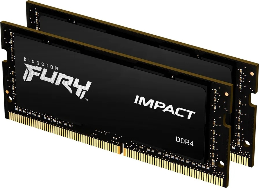 Kingston Fury Оперативная память Impact DDR4 2666 МГц 2x8 ГБ (KF426S15IBK2/16) #1