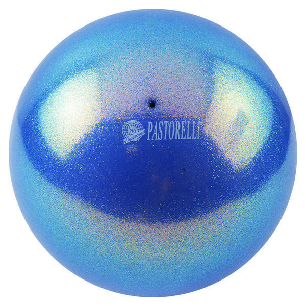 Мяч PASTORELLI 18см New Generation GLITTER HIGH VISION 00043 Sapphire Blue #1